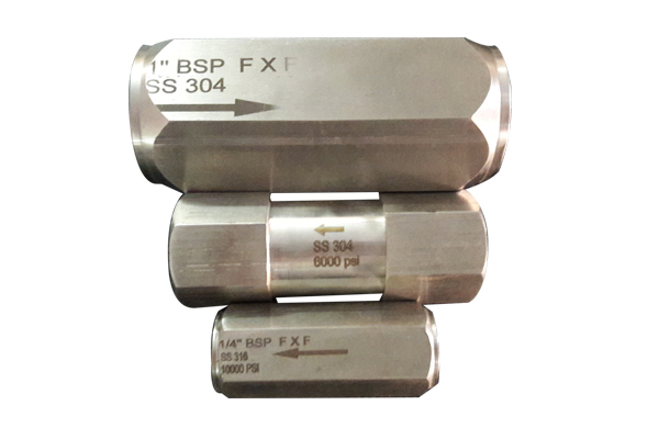 High Pressure Check Valve